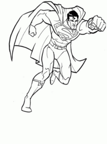 Disegno di Superman da stampare e colorare 37