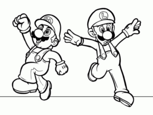 Disegno di Super Mario da stampare e colorare 129