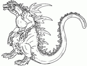Disegno di dragone da stampare e colorare 170