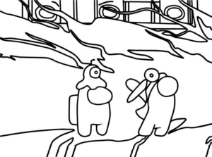 Disegno di Among us da stampare e colorare 18