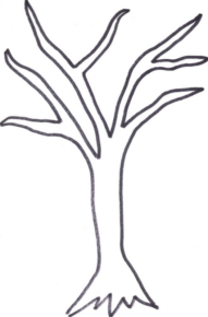 Disegno di albero da stampare e colorare 33