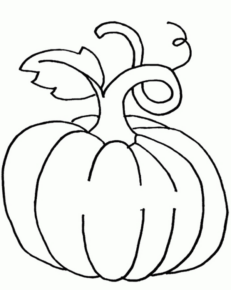 Disegno di zucca di Halloween da stampare e colorare 149