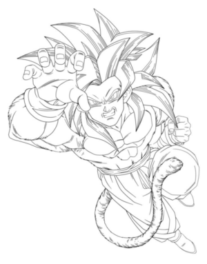 Disegno di Dragon Ball da stampare e colorare 129