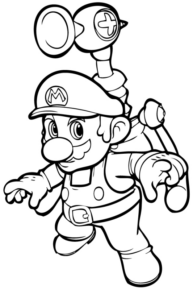 Disegno di Super Mario da stampare e colorare 138