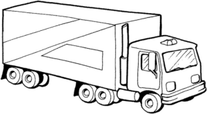 Disegno di mezzo da lavoro da stampare e colorare 9 Disegno di mezzo da lavoro da stampare e colorare 9