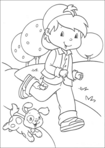 Disegno di bambino da stampare e colorare 90