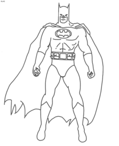 Disegno di Batman e Robin da stampare e colorare 84