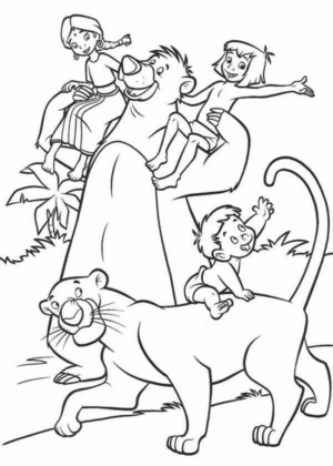 Disegno di Re Leone da stampare e colorare 243