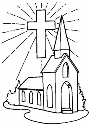 Disegno di Cristianesimo da stampare e colorare 104