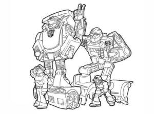 Disegno di Transformers da stampare e colorare 87