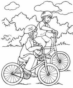 Disegno di bambino da stampare e colorare 262