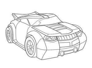 Disegno di Transformers da stampare e colorare 77