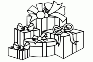 Disegno di regalo da stampare e colorare 9