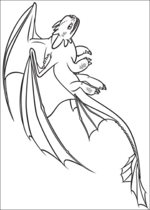 Disegno di Dragon Trainer da stampare e colorare 32 Disegno di Dragon Trainer da stampare e colorare 32