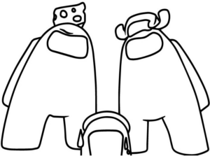Disegno di Among us da stampare e colorare 13
