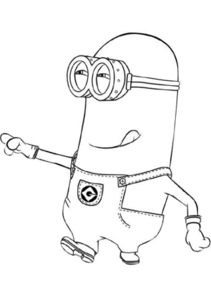 Disegno di Cattivissimo me – Minions da stampare e colorare 26 Disegno di Cattivissimo me – Minions da stampare e colorare 26