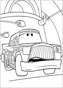 Disegno di Cars da stampare e colorare 195