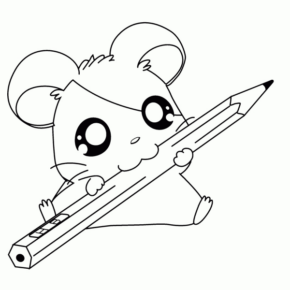 Disegno di Hamtaro da stampare e colorare 23