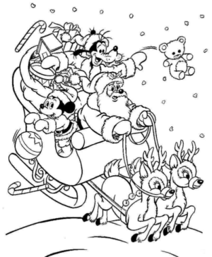 Disegno di Topolino da stampare e colorare