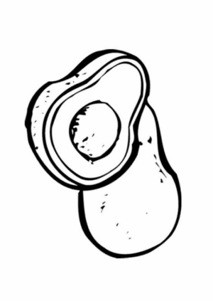 Disegno di mango da stampare e colorare 5