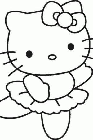 Disegno di Hello Kitty da stampare e colorare 177