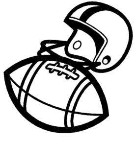 Disegno di football americano da stampare e colorare 88 Disegno di football americano da stampare e colorare 88