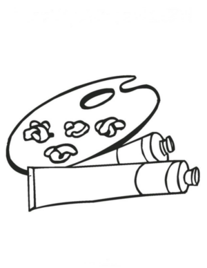 Disegno di artista da stampare e colorare 5