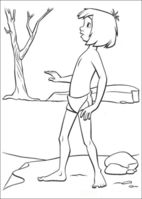 Disegno di Il libro della giungla da stampare e colorare 42