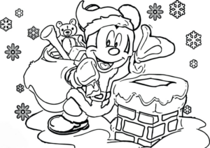 Disegno di Topolino da stampare e colorare 196