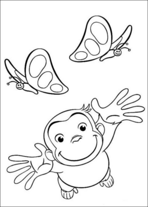 Disegno di Curioso come George da stampare e colorare 5