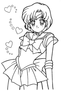 Disegno di Sailor Moon da stampare e colorare 24