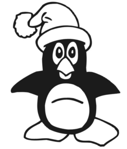 Disegno di pinguino da stampare e colorare 45