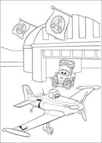 Disegno di Cars da stampare e colorare 13