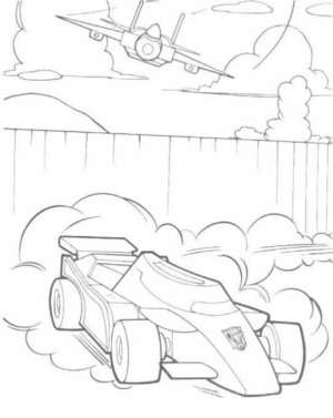 Disegno di Transformers da stampare e colorare 112