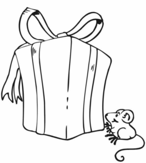 Disegno di regalo da stampare e colorare 28