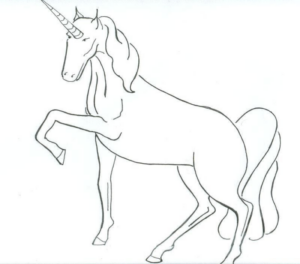 Disegno di unicorno da stampare e colorare 72