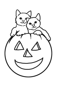 Disegno di zucca di Halloween da stampare e colorare 159 Disegno di zucca di Halloween da stampare e colorare 159