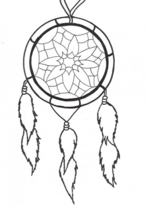 Disegno di acchiappasogni da stampare e colorare 27