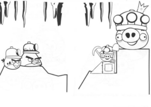 Disegno di Angry birds da stampare e colorare 64