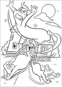 Disegno di Casper da stampare e colorare 38