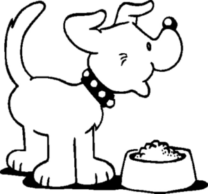 Disegno di cane da stampare e colorare 16