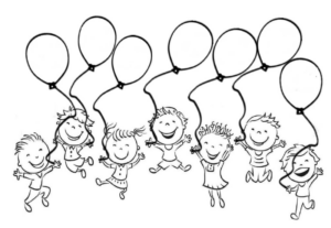 Disegno di palloncino da stampare e colorare 4
