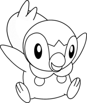 Disegno di pinguino da stampare e colorare 25