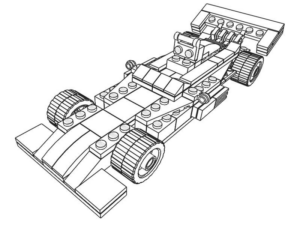 Disegno di LEGO Technic da stampare e colorare 1