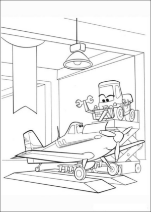 Disegno di Cars da stampare e colorare 44