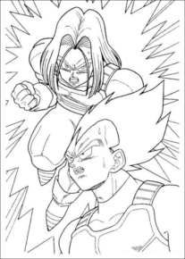 Disegno di Dragon Ball da stampare e colorare 76