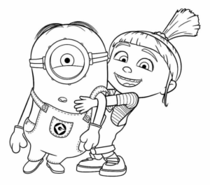 Disegno di Cattivissimo me – Minions da stampare e colorare 77 Disegno di Cattivissimo me – Minions da stampare e colorare 77