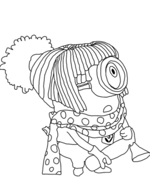 Disegno di Cattivissimo me – Minions da stampare e colorare 32