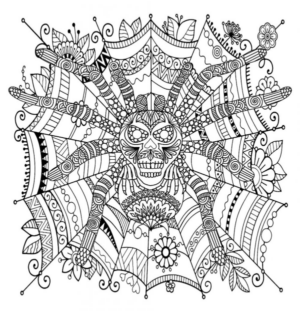Disegno di ragno da stampare e colorare 61
