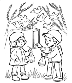Disegno di bambino da stampare e colorare 291